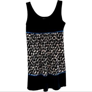 Enfocus studio tunic tank top blouse size 16